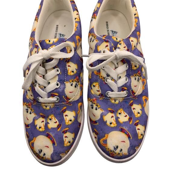 Bibbidi Bobbidi Bling Mrs. Potts and Chip Disney Sneakers Size 8 - Picture 1 of 7